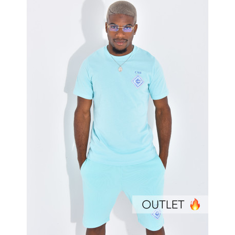 Ensemble short et t-shirt "Casa"
