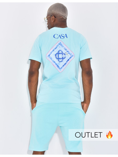 Ensemble short et t-shirt "Casa"