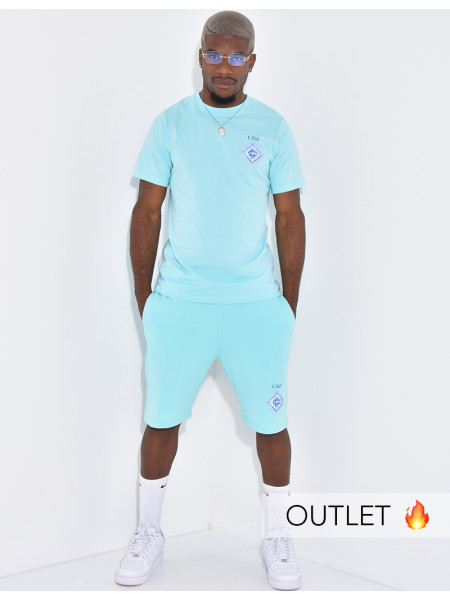 Ensemble short et t-shirt "Casa"