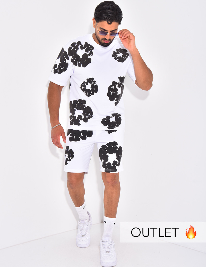 Ensemble short et t-shirt à...