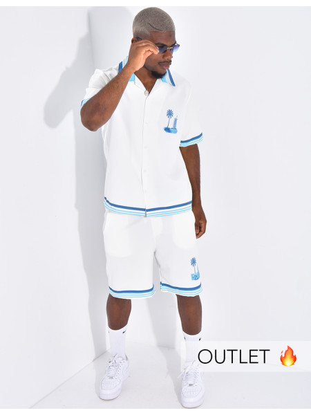 Ensemble short et chemise "Dubai"
