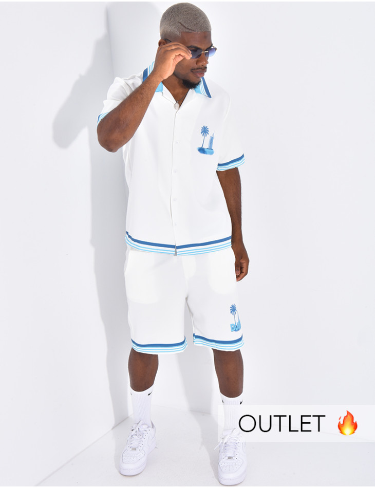 Ensemble short et chemise "Dubai"