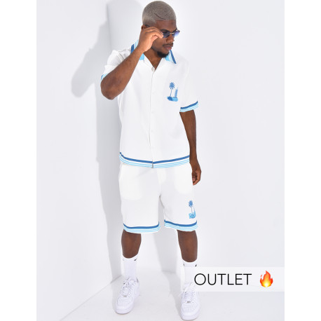 Ensemble short et chemise "Dubai"