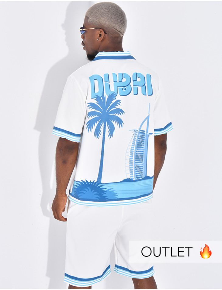 Ensemble short et chemise "Dubai"