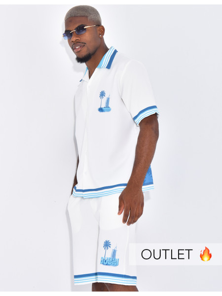 Ensemble short et chemise "Dubai"