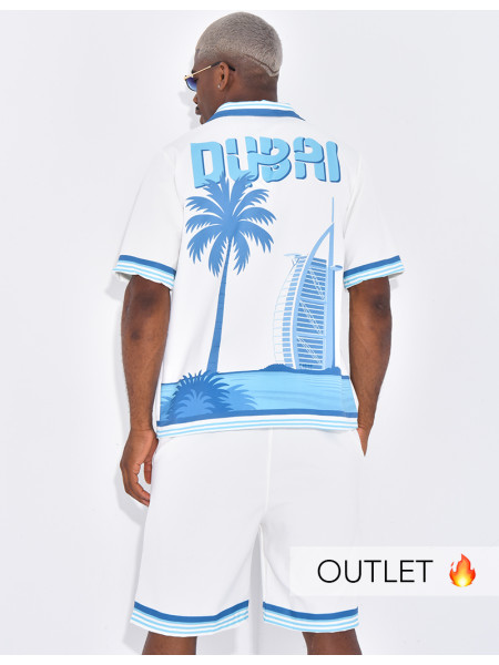 Ensemble short et chemise "Dubai"