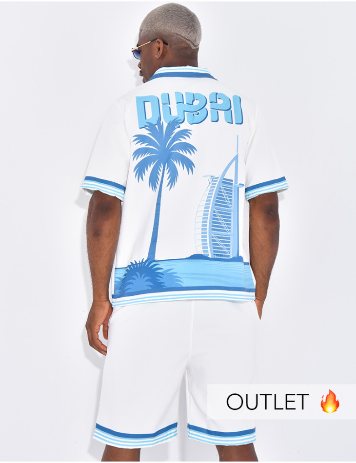 Ensemble short et chemise "Dubai"