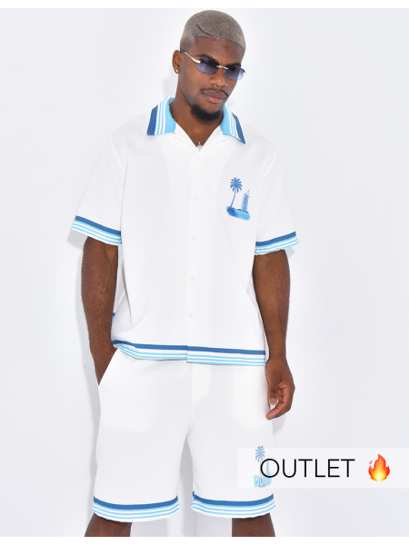 Ensemble short et chemise "Dubai"