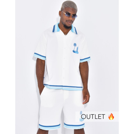 Ensemble short et chemise "Dubai"