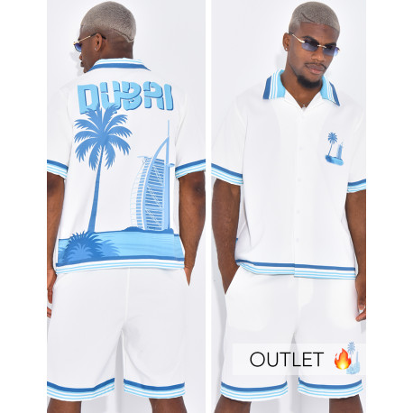 Ensemble short et chemise "Dubai"
