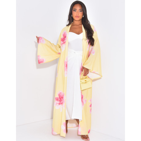 Kimono mit Blumenprint