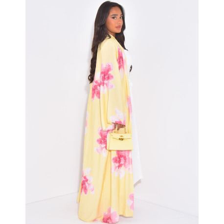 Kimono mit Blumenprint