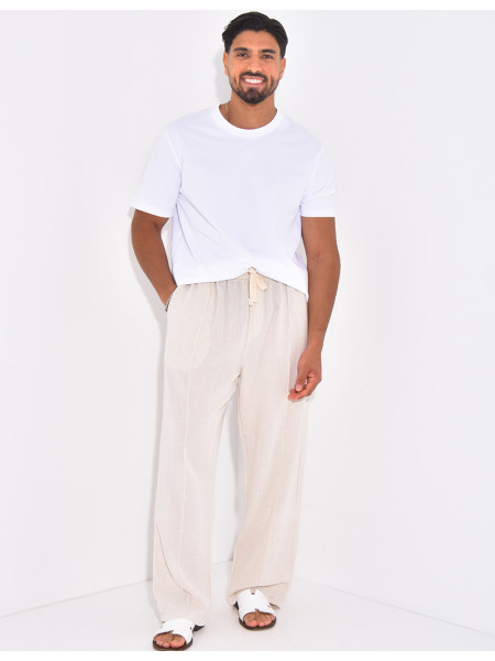 Pantalon en lin