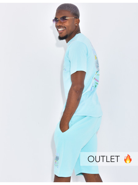 Ensemble short et t-shirt "Casa"