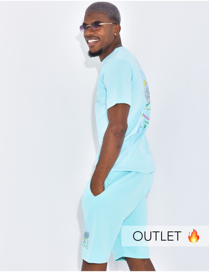 Ensemble short et t-shirt "Casa"