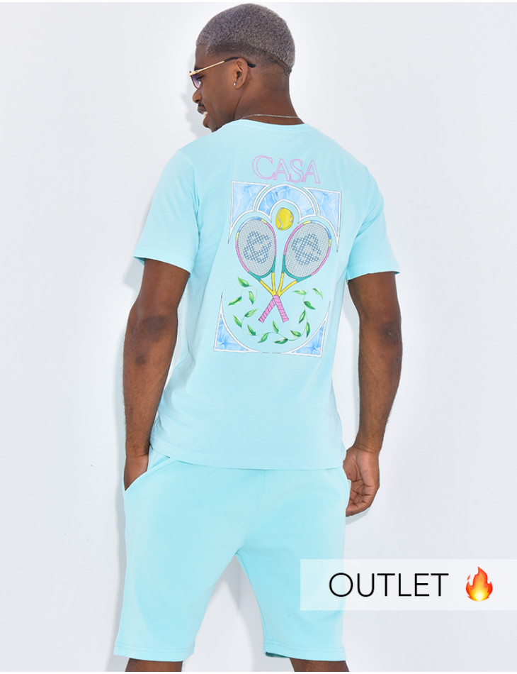 Ensemble short et t-shirt "Casa"