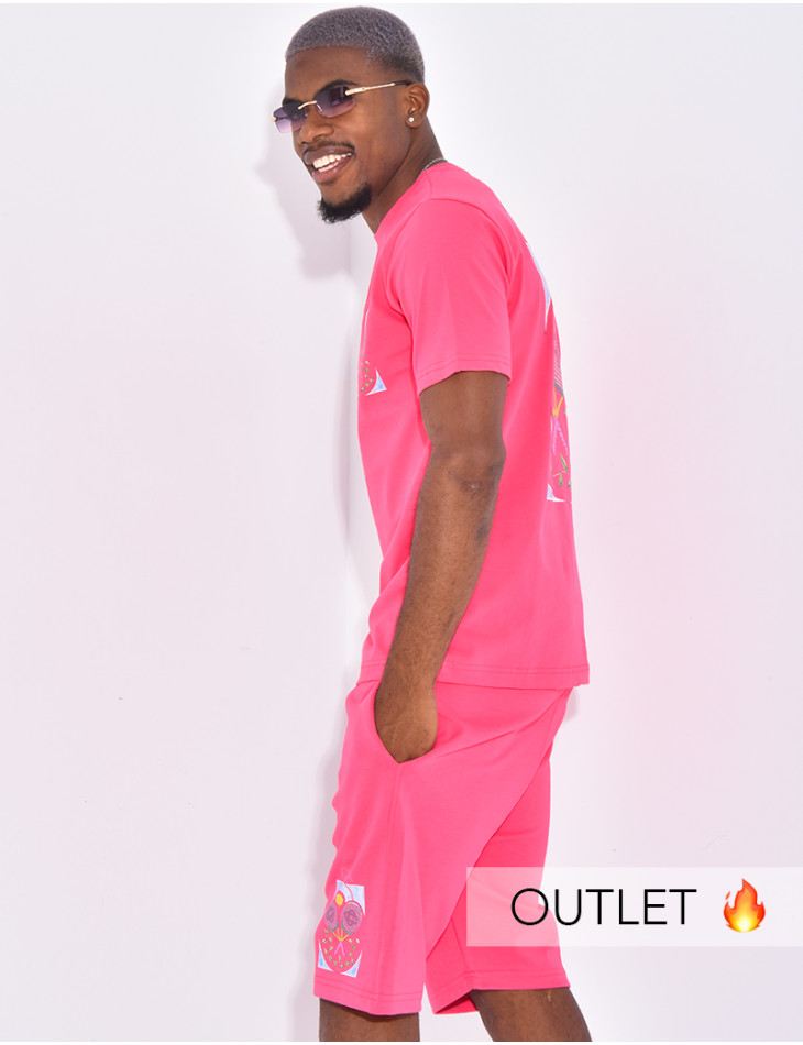 Ensemble short et t-shirt "Casa"