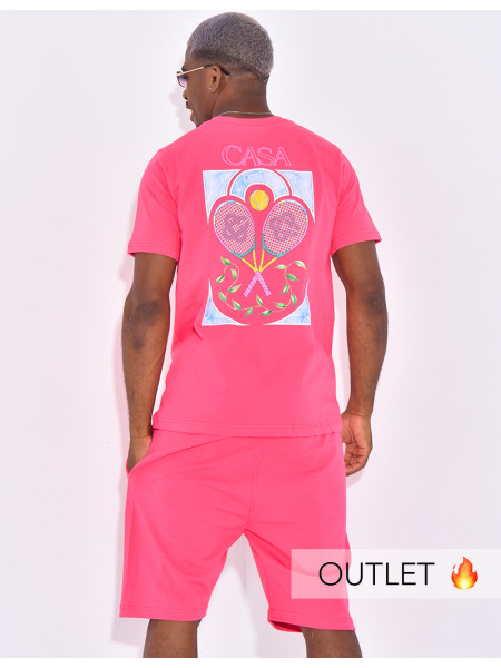 Ensemble short et t-shirt "Casa"