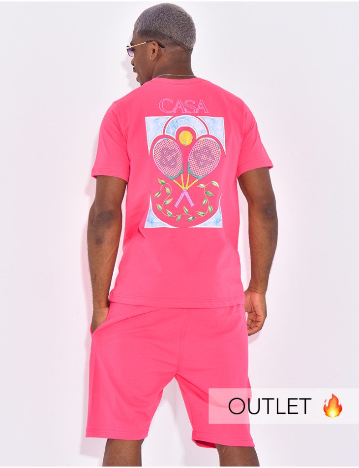 Ensemble short et t-shirt "Casa"