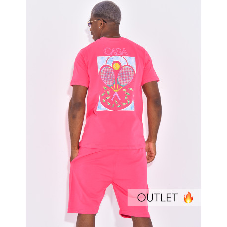 Ensemble short et t-shirt "Casa"