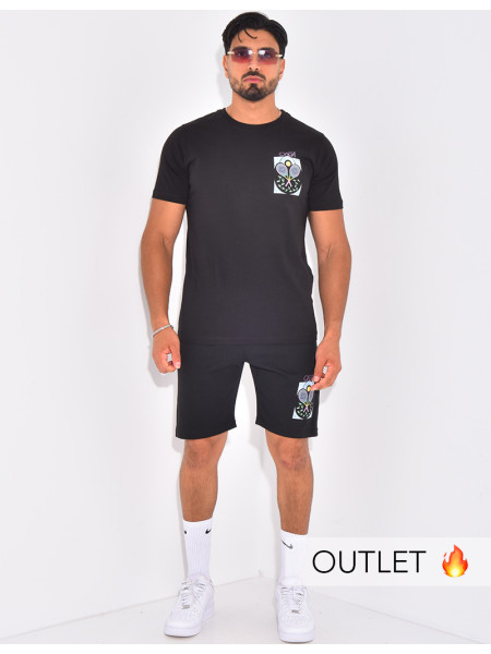 Ensemble short et t-shirt "Casa"