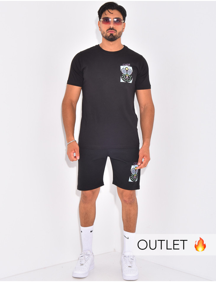 Ensemble short et t-shirt "Casa"