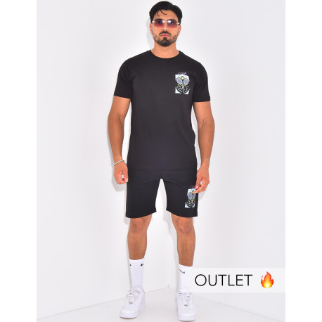 Ensemble short et t-shirt "Casa"