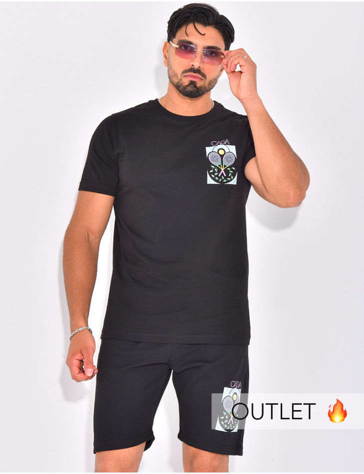 Ensemble short et t-shirt "Casa"