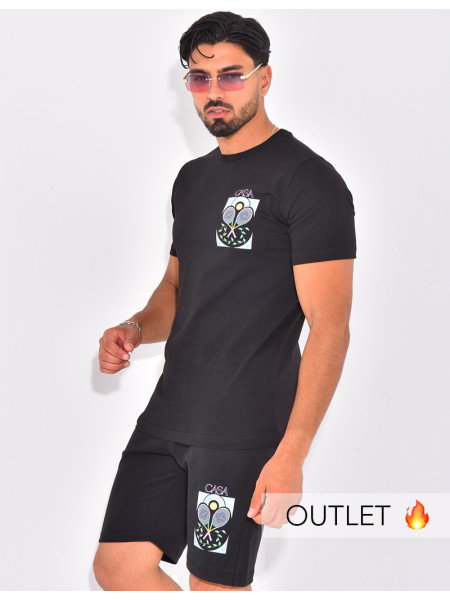 Ensemble short et t-shirt "Casa"