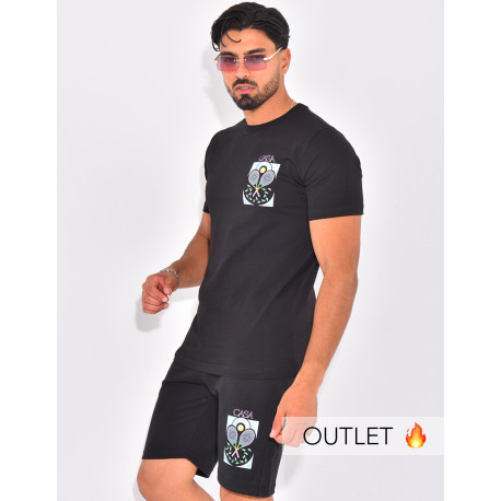 Ensemble short et t-shirt "Casa"