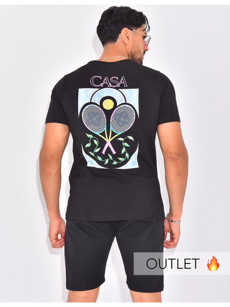 Ensemble short et t-shirt "Casa"