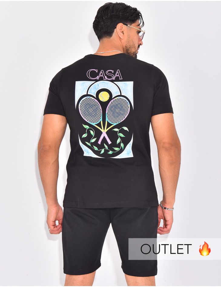 Ensemble short et t-shirt "Casa"