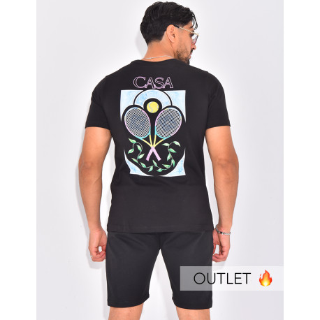 Ensemble short et t-shirt "Casa"