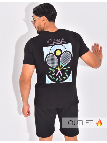 Ensemble short et t-shirt "Casa"