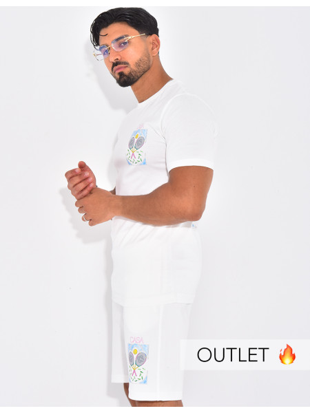Ensemble short et t-shirt "Casa"
