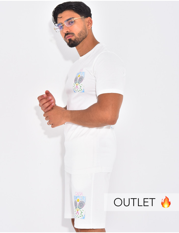 Ensemble short et t-shirt "Casa"