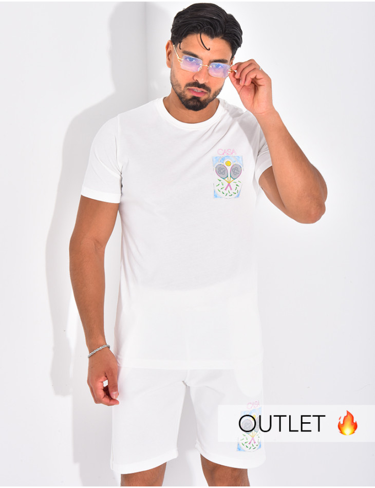 Ensemble short et t-shirt "Casa"