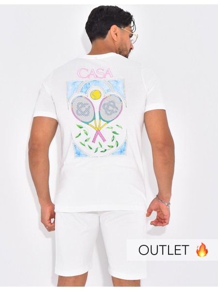 Ensemble short et t-shirt "Casa"