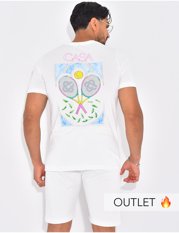 Ensemble short et t-shirt "Casa"