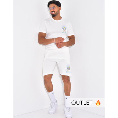 Ensemble short et t-shirt "Casa"