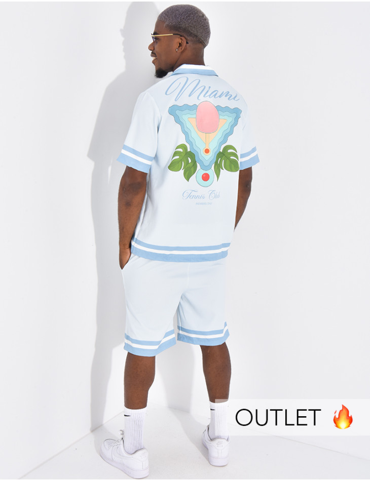 Ensemble short et chemise "Miami"