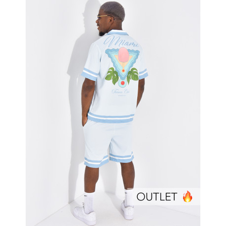Ensemble short et chemise "Miami"