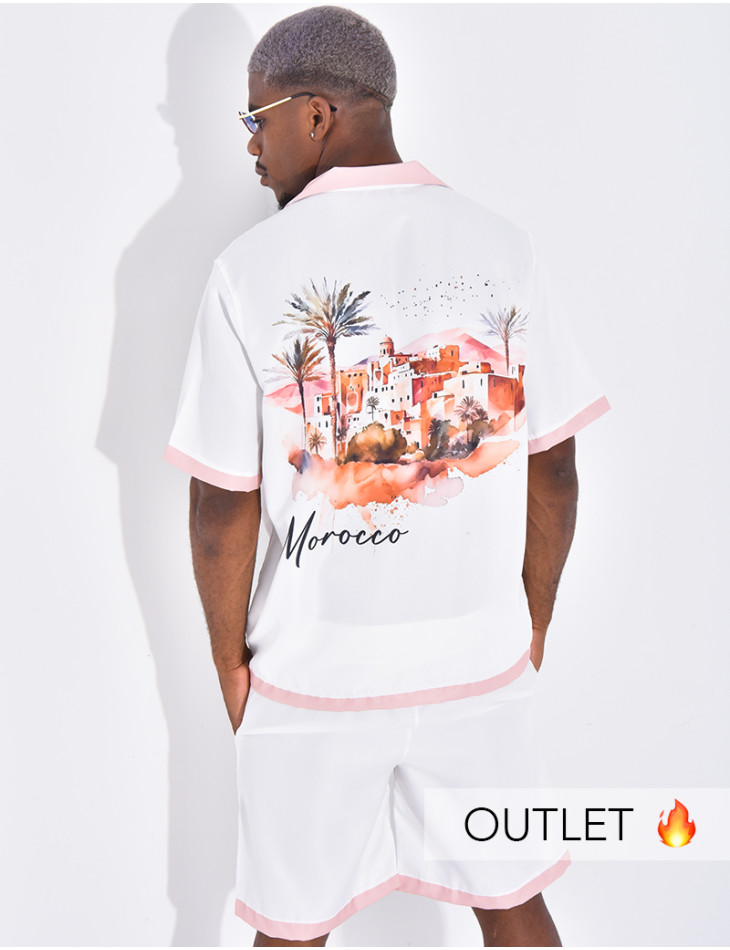 Ensemble short et chemise "Morocco"