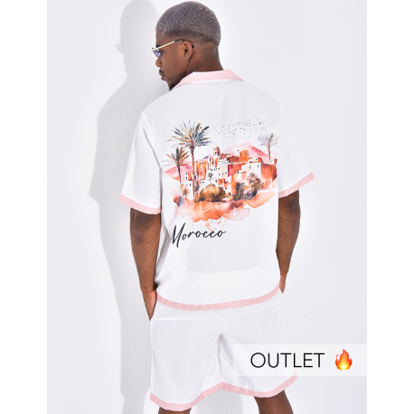 Ensemble short et chemise "Morocco"