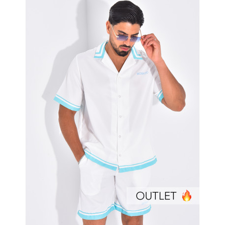 Ensemble short et chemise "Monaco"