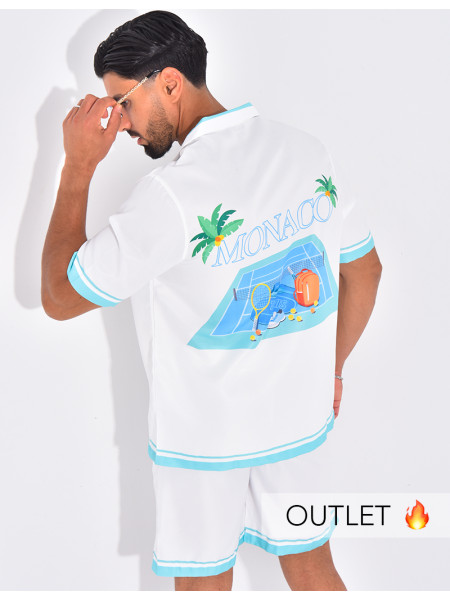 Ensemble short et chemise "Monaco"