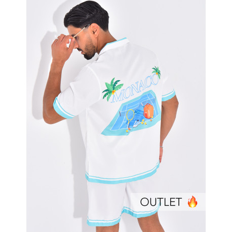 Ensemble short et chemise "Monaco"