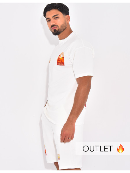 Ensemble short et t-shirt "Morocco"