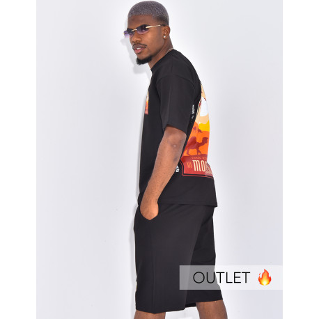 Ensemble short et t-shirt "Morocco"