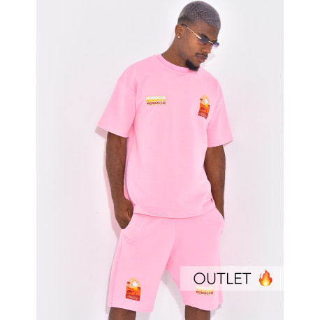 Ensemble short et t-shirt "Morocco"